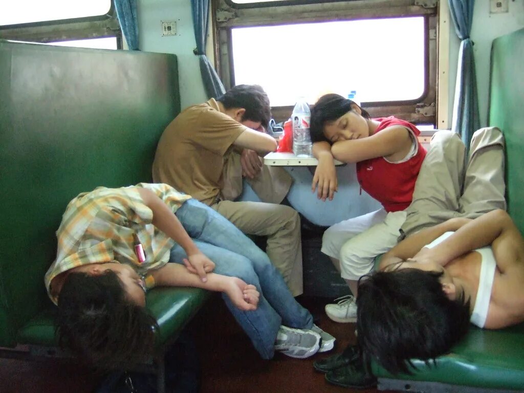 Sleep in train