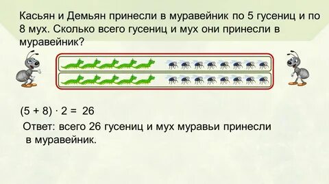 Умножение суммы на число урок 3 класс