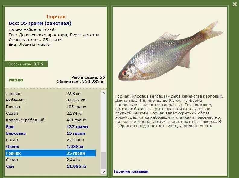 карповый 4 буквы