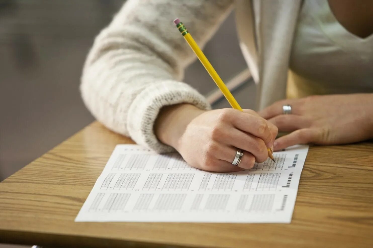 Exams list. Тест на бумаге фотосток. решение тестов. тест exams. решение теста фото.