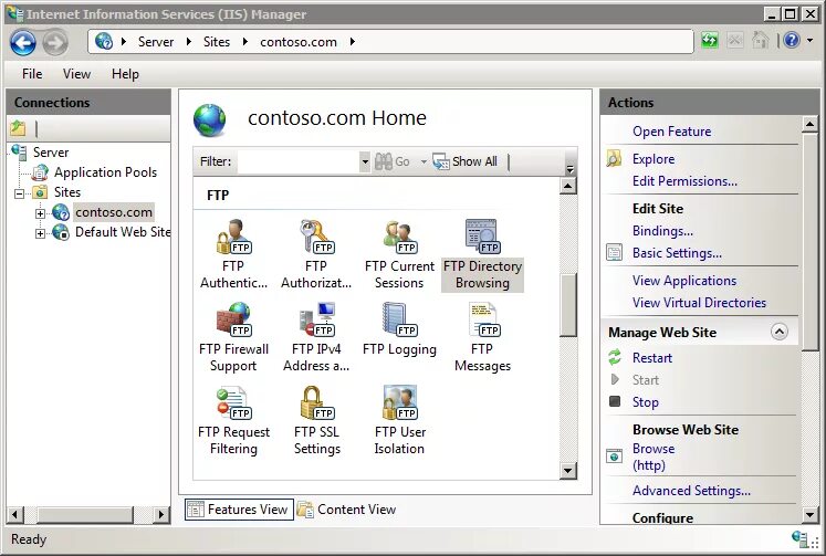 Directory browsing