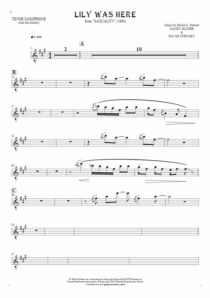 Lily was here ноты для саксофона альт. Lily was here candy dulfer ноты для саксофона. Stewart - lily was here. Lily was here саксофон. Lily was here candy dulfer ноты для саксофона.
