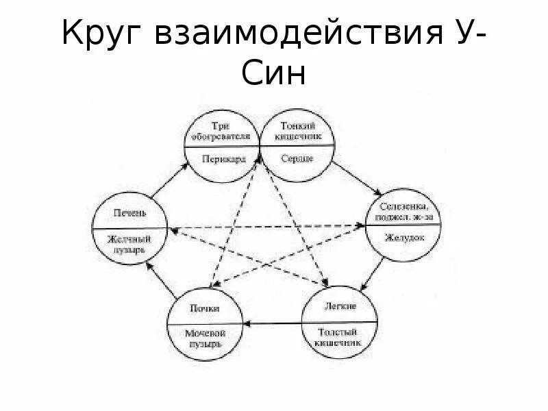 Круг 5 элементов. Система у-син. Круг взаимодействия. Схема пяти первоэлементов. Круги взаимоотношений.