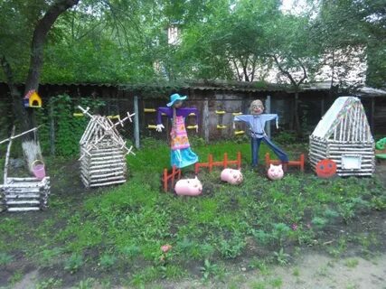 Как оформить деревню