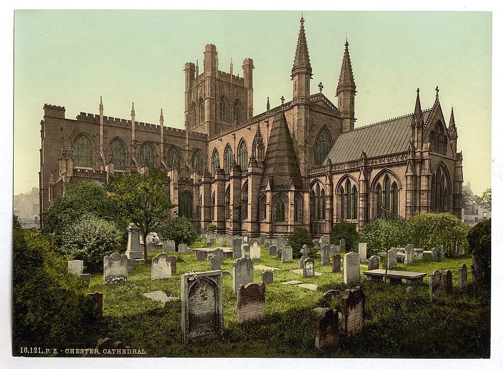 Честерского собора (Chester Cathedral). Британия в средневековье