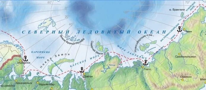 Северный ледовитый океан на карте россии. Северный ледовитый океан на карте россии. Северное побережье карта. Береговая линия северного ледовитого океана. Моря северного ледовитого океана на карте.