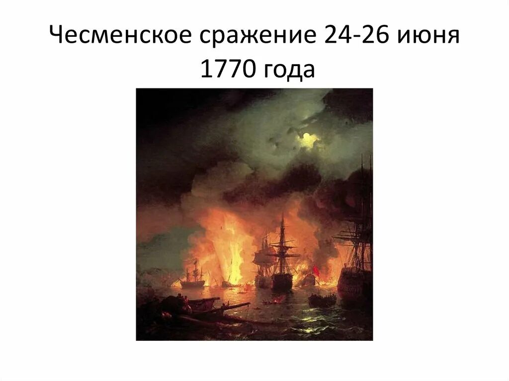 Чесменское сражение 1770. Чесменское сражение 24 26 июня. Чесменский бой (1770 год). Чесменский бой картина Айвазовского. Чесменская битва презентация