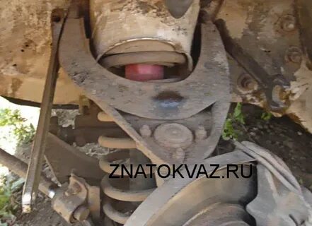 Как снять верхний рычаг 2107