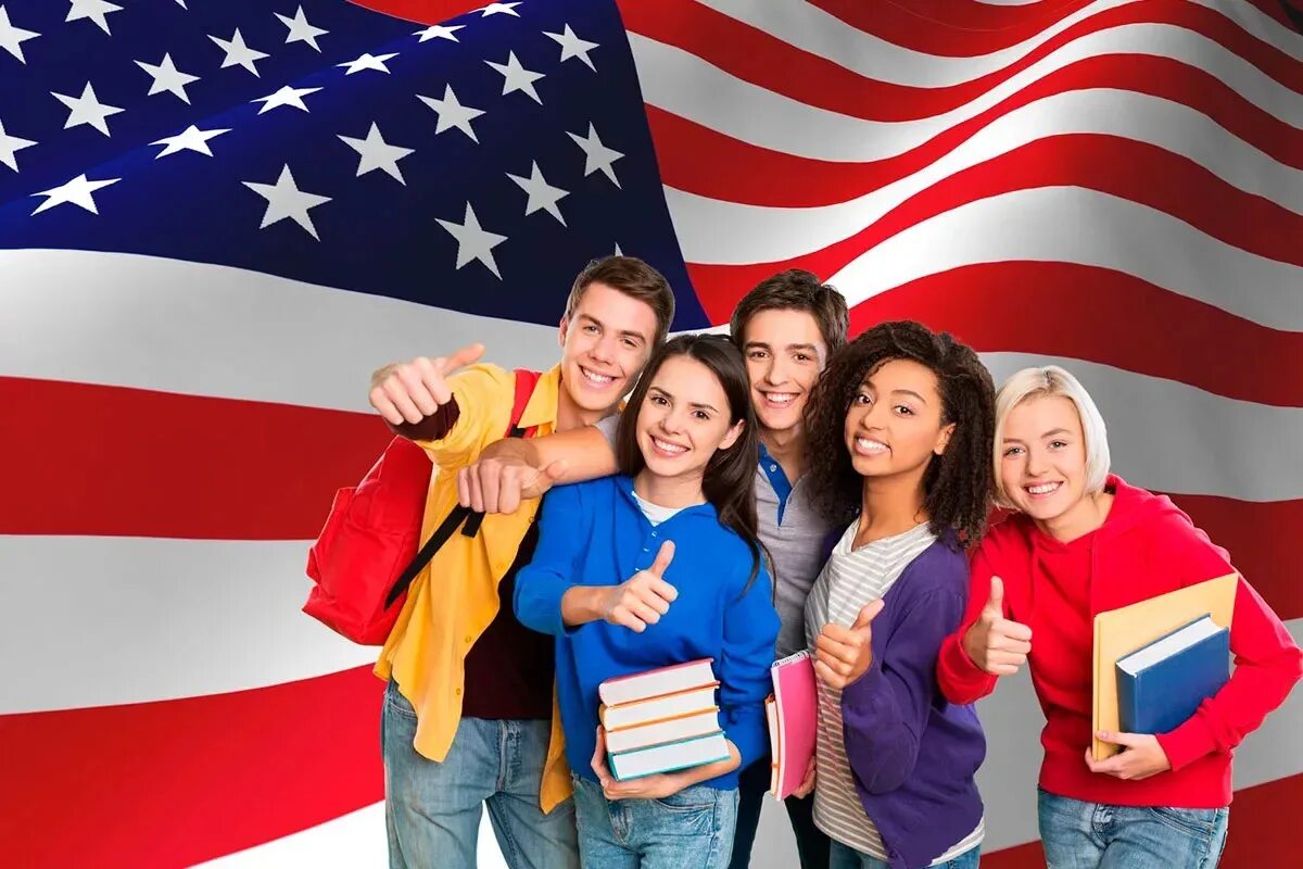 Английский язык пр. Молодежь США. Образование в Америке. Студенты США. Языковые школы в США.