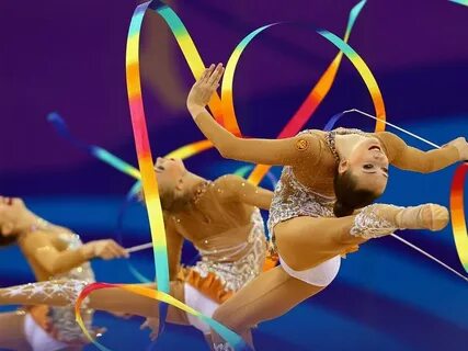Соревнования по гимнастике на олимпийских играх