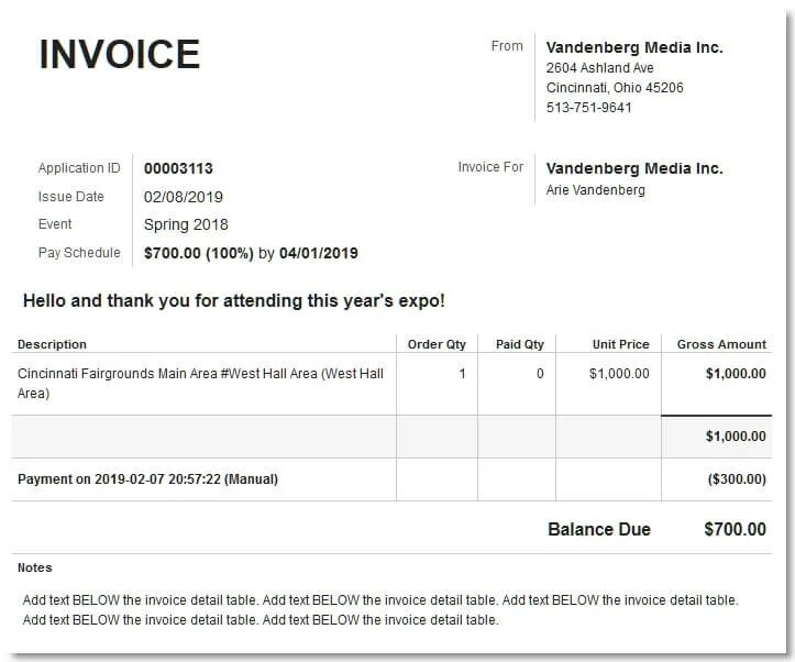 Invoice перевод на русский