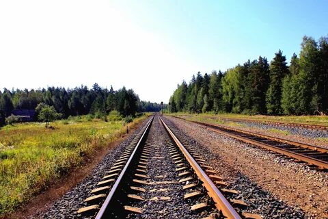 Фото рельсы поезда