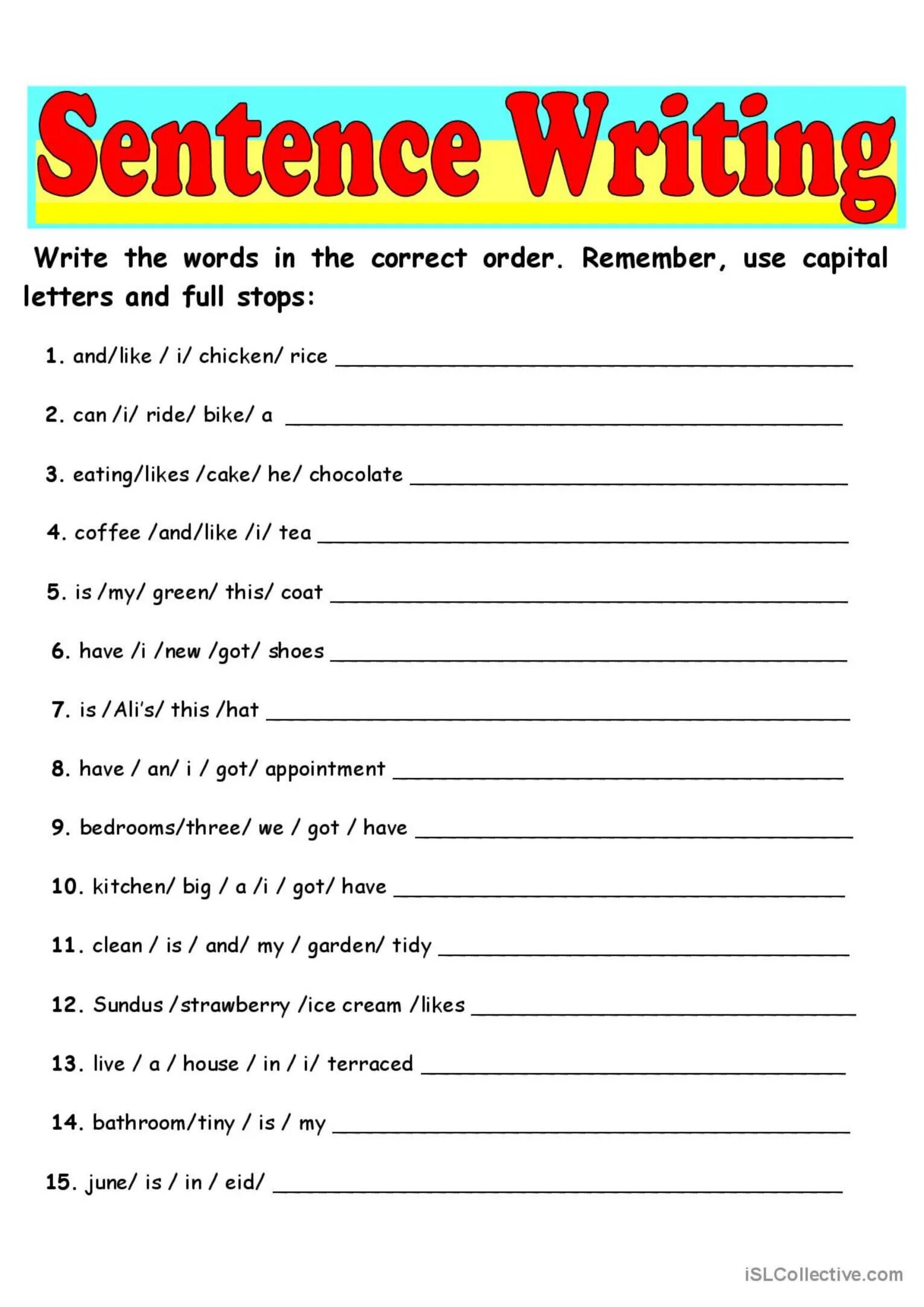 3 word order in questions. Make sentences Worksheets. Sentences in English for Beginners. Word order in English sentence упражнения. Writing sentences for Kids.