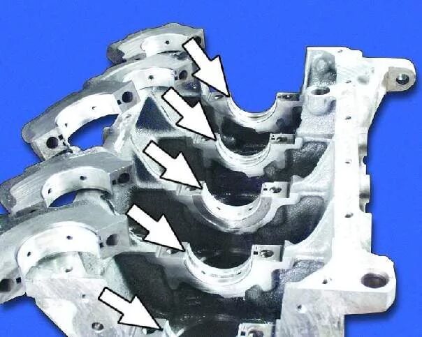 Вкладыши коренные двигателя g4fc. Как правильно поставить коренной вкладыш. Коренные вкладыши ваз 2107 в блоке. Расположение коренных вкладышей ваз 2106. Как правильно поставить коренной вкладыш.