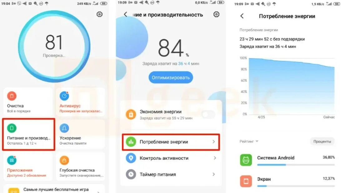 Как включить оптимизированную зарядку на xiaomi. Как отключить оптимизацию. xiaomi оптимизация. потребление энергии xiaomi. как включить оптимизацию miui.