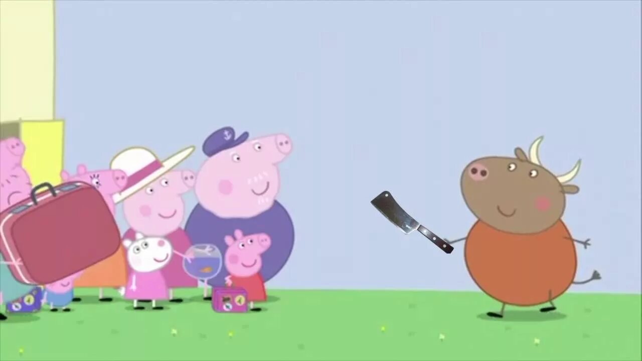 Бык строитель из свинки пеппы. Свинка пеппа мистер носорог. Мистер бык. Мистер бык. Свинка пеппа 4 сезон 52 серия.
