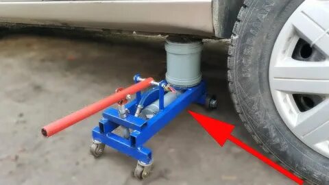 Сделать подкатной домкрат своими руками