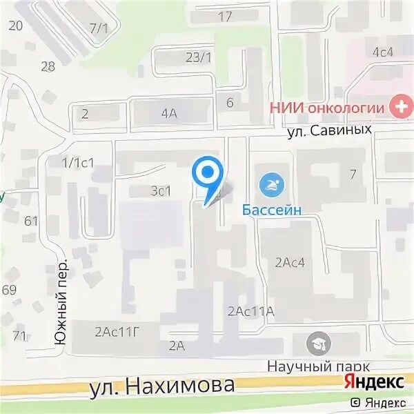 Савиных 3 1. Бассейн на Савиных в Томске.