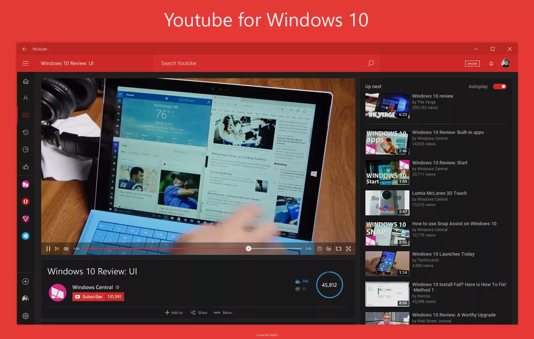 Ютуб приложение звук. Приложение youtube для Windows 10. Windows youtube. Youtube приложение для Windows. Youtube Windows 7.