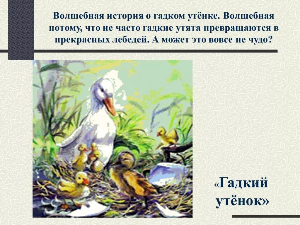 Г Х Андерсен Гадкий утёнок план. Андерсен Гадкий утёнок 4 класс.