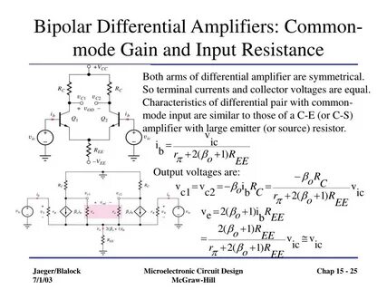 Differential input
