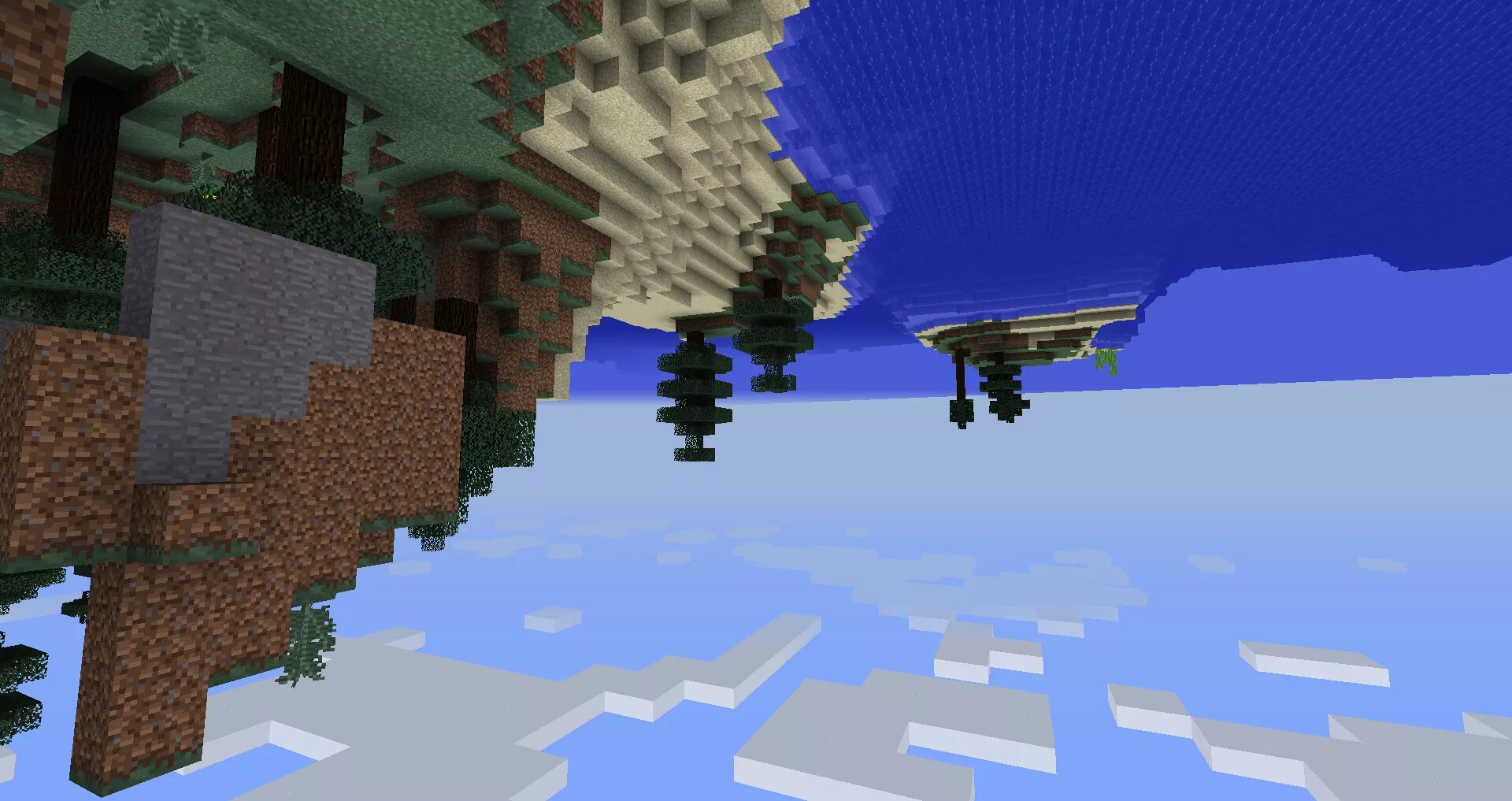 2. 210. Мод на переворачивание мира в майнкрафт. 2. Erebus майнкрафт.