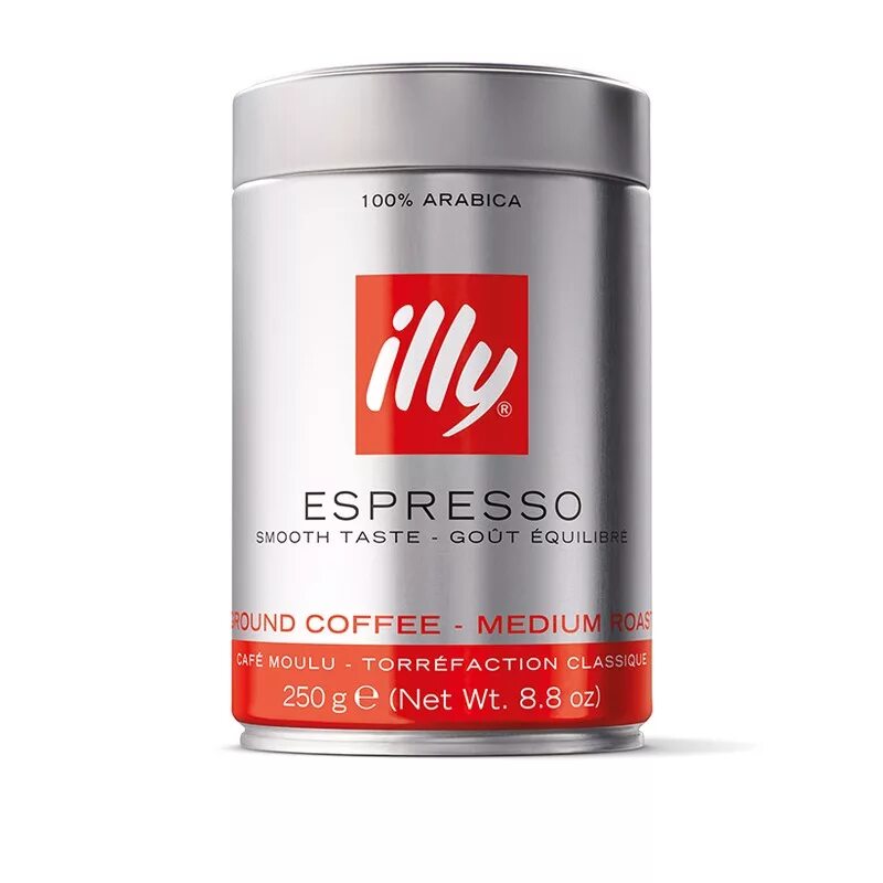 Кофе молотый illy 250 гр. Итальянский кофе в зернах illy. Illy кофе молотый illy Espresso Medium 250г.. Кофе illy Espresso молотый 250 г. Кофа купить