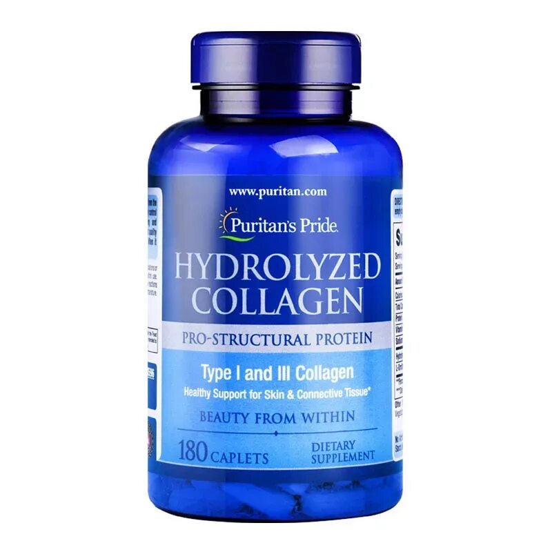 Валберис купить коллаген. Коллаген Puritan's Pride. Puritan's Pride hydrolyzed Collagen 1000 MG. Puritan's Pride hydrolyzed Collagen 1000 MG 180 таб.. Collagen Puritans 180 Tab.