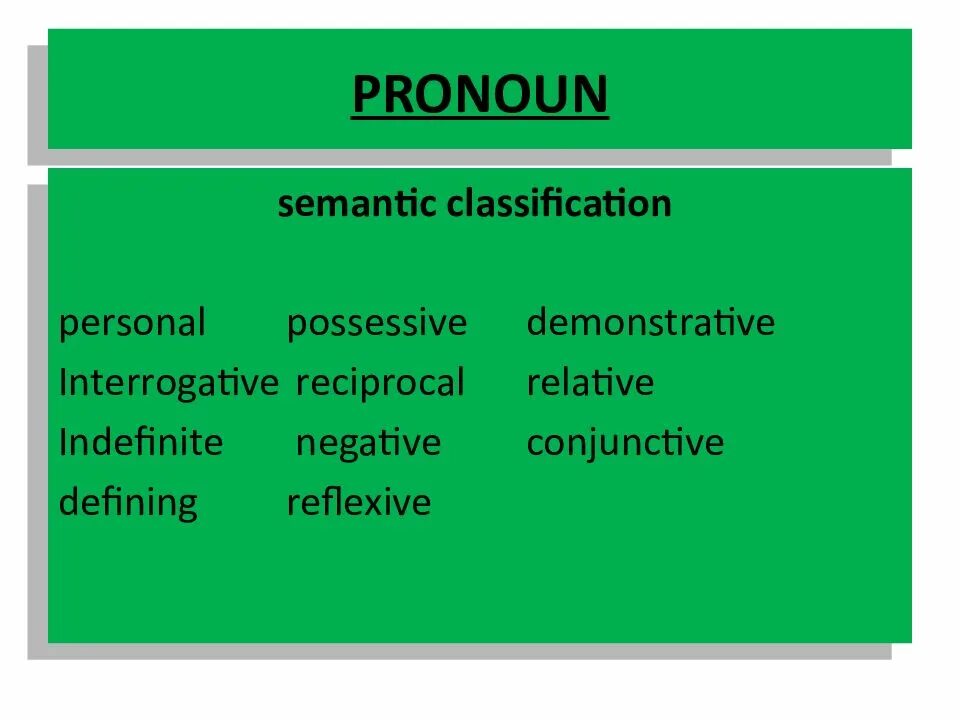 Nominative constructions