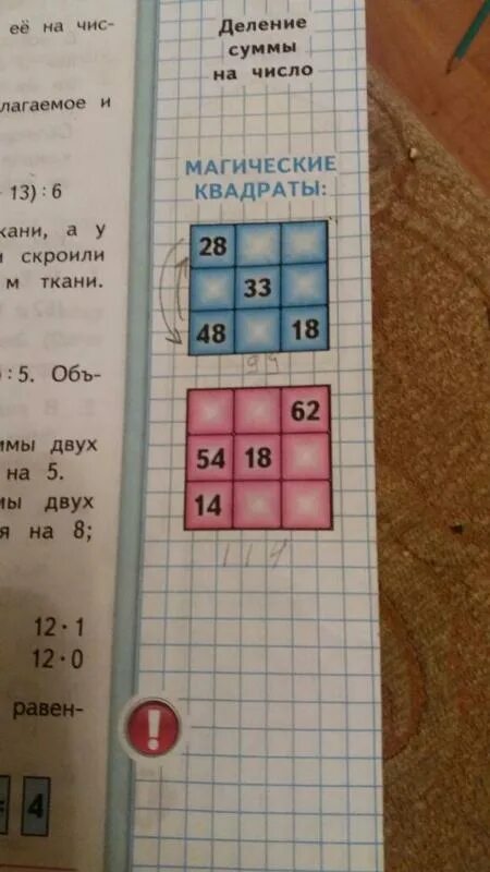 Магические квадраты 2 класс математика стр 62. Магические квадраты 2 класс математика. Моро математика магические квадраты. Магический квадрат математика 3 класс. Магический квадрат 2 класс.