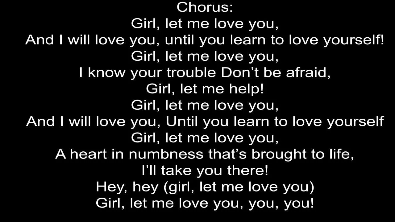 Слушать ми лове. Let me Love you текст. Let me Love you Justin текст. Let you Love. Let me Love you DJ Snake Lyrics.