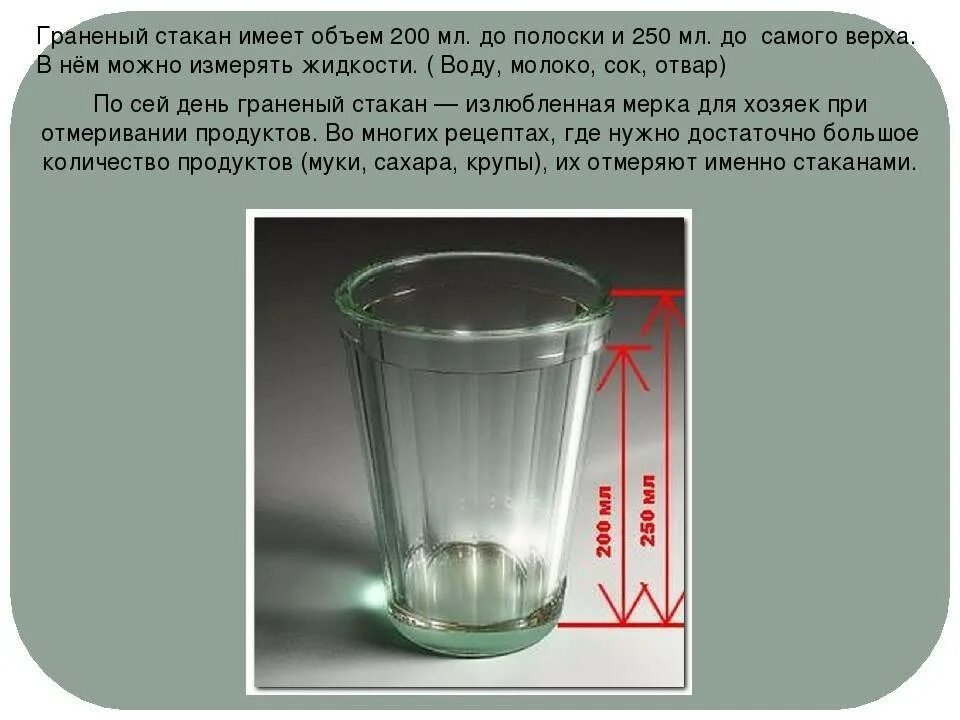 250 мл воды в стакане. Объем граненого стакана. Граненый стакан мерка. Объем воды в граненом стакане. Объем стакана воды.