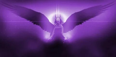Purple angel
