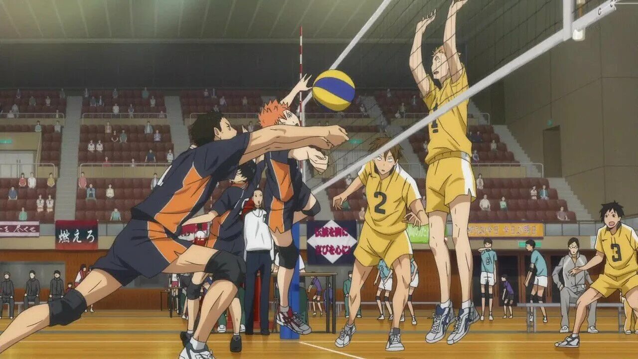 Игра haikyuu fly. Волейбол Haikyuu. Волейбол Карасуно атака Хинаты.