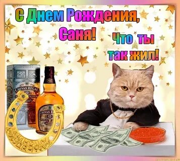 Смешные картинки с днем рождения александры