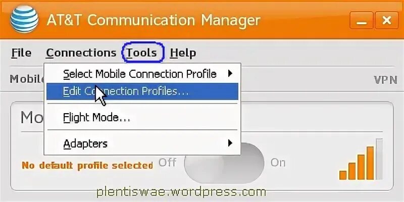Connect profiles