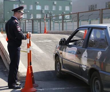 На каких машинах сдают экзамен