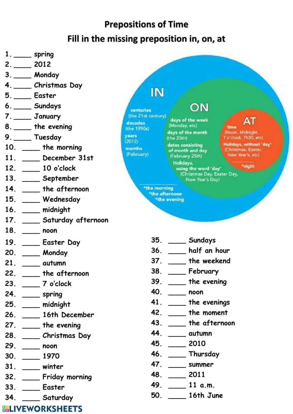 Prepositions of time. Prepositions времени. Предлоги at in on Worksheets. Prepositions of time Worksheets.