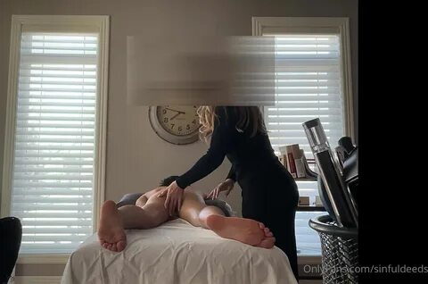 Sinfuldeeds turns a relaxing massage into an intense and steamy session on ...