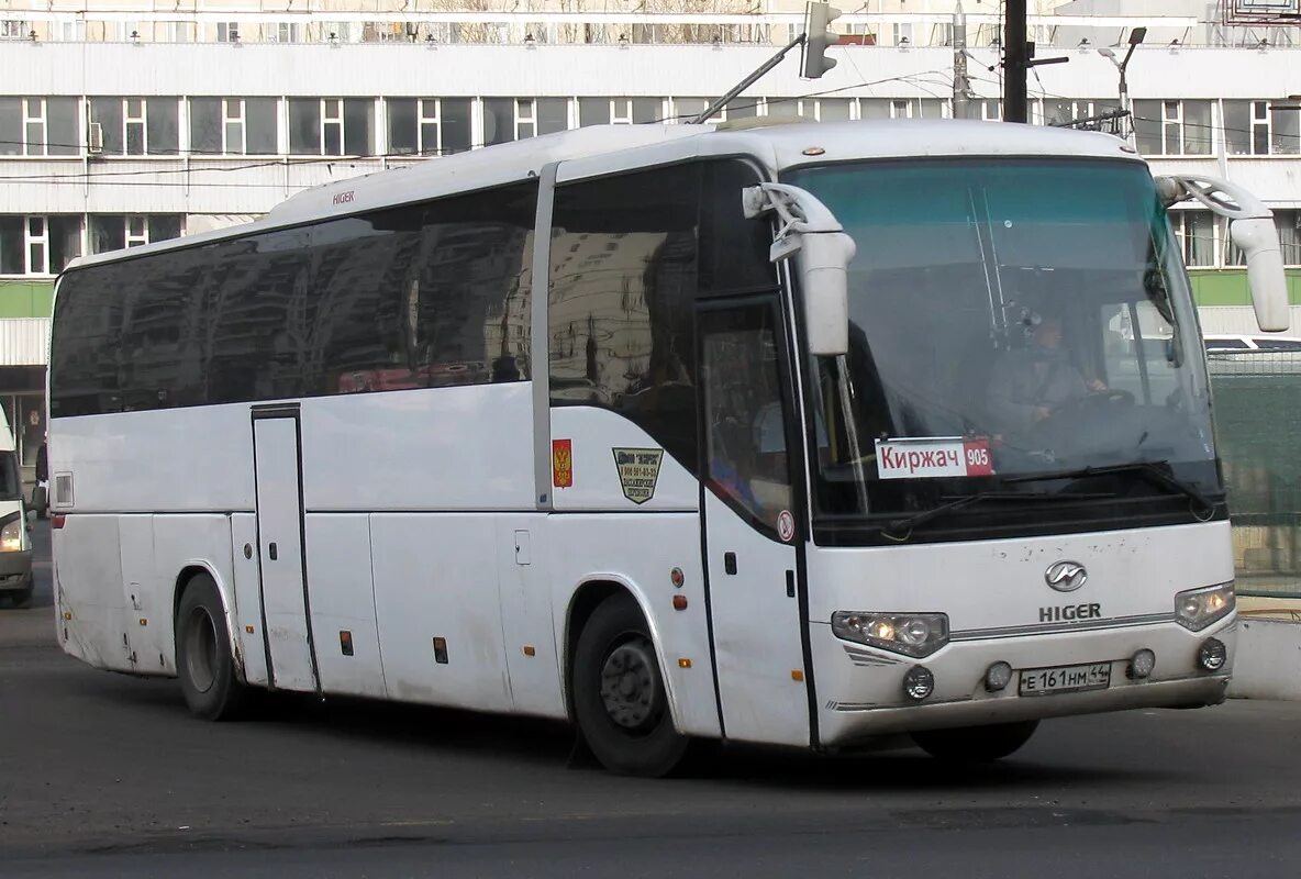 905 автобус маршрут москва. Higer klq6129q. 905 Автобус Киржач. Хайгер н583кв. Автобус Москва Киржач.