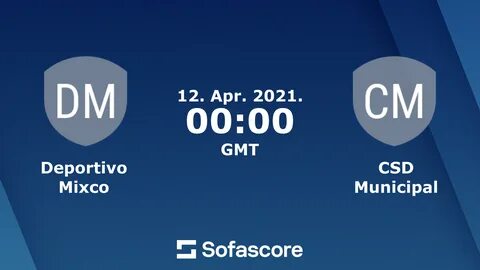 Deportivo Mixco vs CSD Municipal live score, H2H and lineups Sofascore