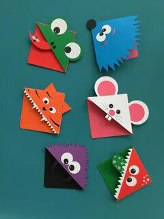 Закладки из картона