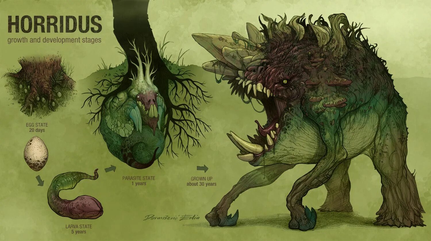 Creatures of sonaria monster kaiju animal. Дубовик существо. Мифические существа леса. Дубовики мифология. Бестиарий мифических существ.