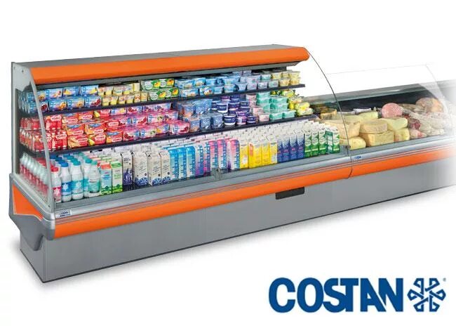 Горка холодильная Costan 2b0026000. Холодильная горка Costan Lion hf295 2v l20 mt1790. Холодильная витрина для сэндвичей CTST 1200. Холодильная витрина, 2040*880*h1175. В магазине на витрину выставили наборы