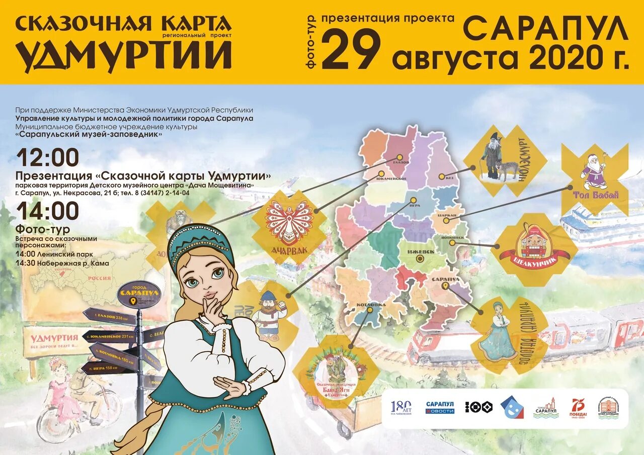 Карта сказочных героев. Сказочная карта Удмуртии. Герои сказок удмуртов. Проект Сарапула Сказочная карта. Персонажи удмуртских сказок.