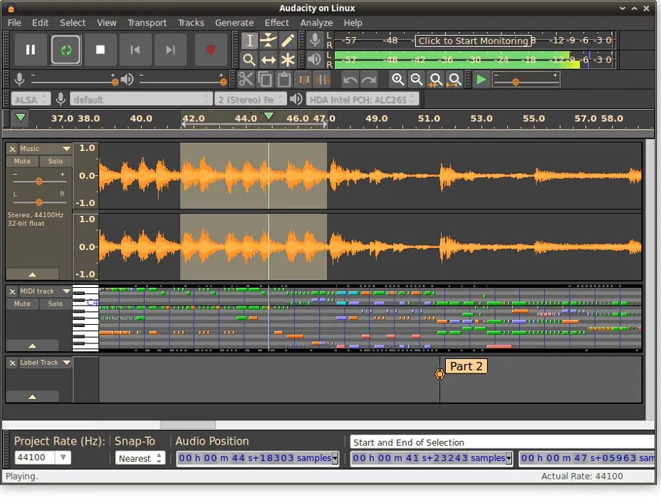 Audio запись