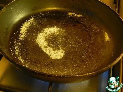Сахар на сковородке
