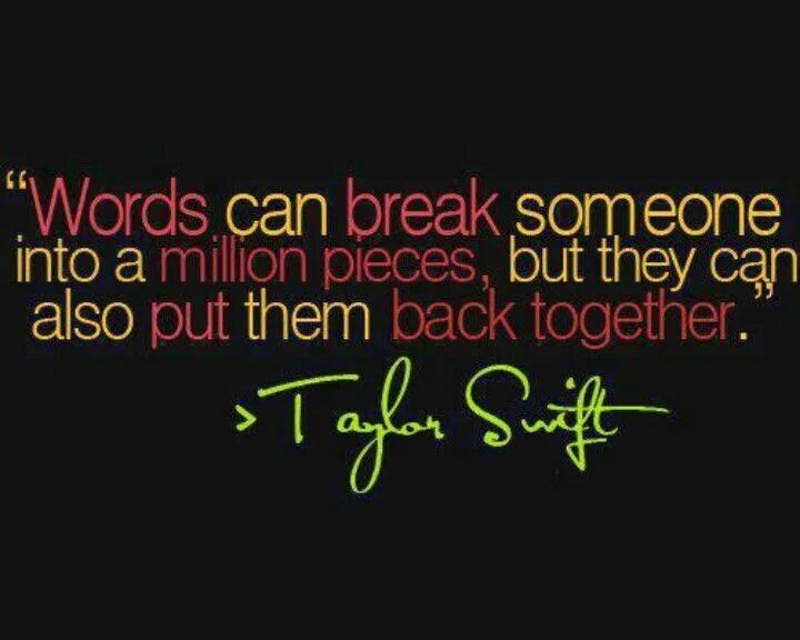 Someone also. Power Word. Quote Words. Some Words by Taylor. Put Somebody on the back.