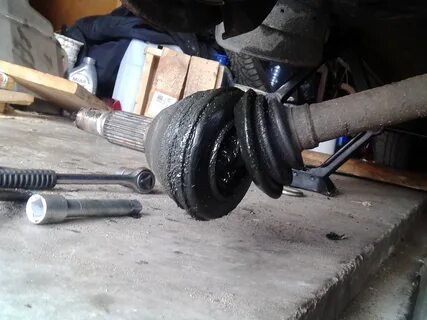 Замена пыльника шруса тигго