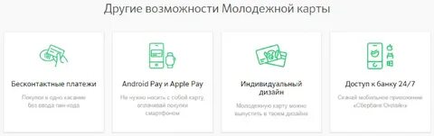 Тариф молодежный сбербанк